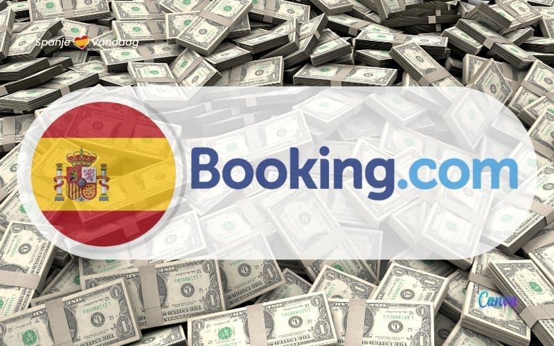 Booking krijgt in Spanje een recordboete van 486 miljoen euro