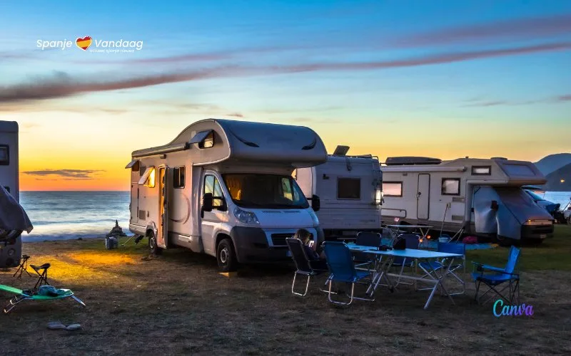 Spanje heeft minstens 2.000 camperplaatsen nodig