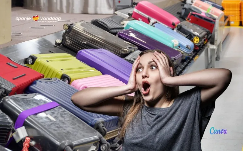 Drie Spaanse vliegvelden in top vijf waar de meeste bagage verloren wordt