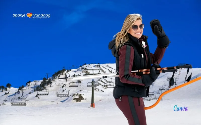 Koningin Maxima’s gespot tijdens skitrip in de Spaanse Pyreneeën