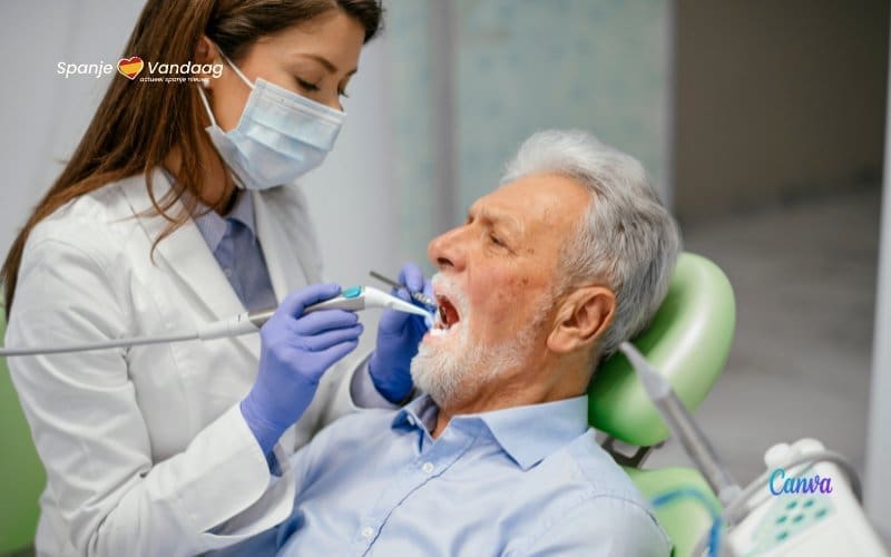 Wie kan gratis tandheelkundige zorg krijgen van Spaanse sociale zekerheid?
