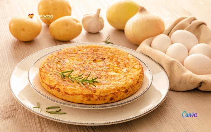 De Spaanse tortilla is 63 procent duurder geworden door inflatie in Spanje