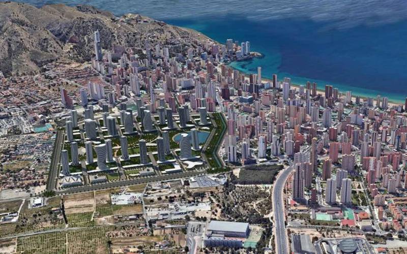 Benidorm geeft toestemming voor de bouw van 20 nieuwe hotels