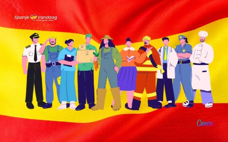 Aantal buitenlanders bij Spaanse Sociale Zekerheid is bijna 2,8 miljoen in maart (2024)