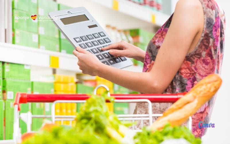Boodschappen in Spanje bijna 50 procent duurder geworden sinds 2019
