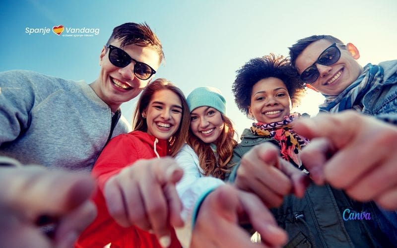 Wat zijn de Spaanse steden waar de inwoners wel of geen stedelijk geluk ervaren?