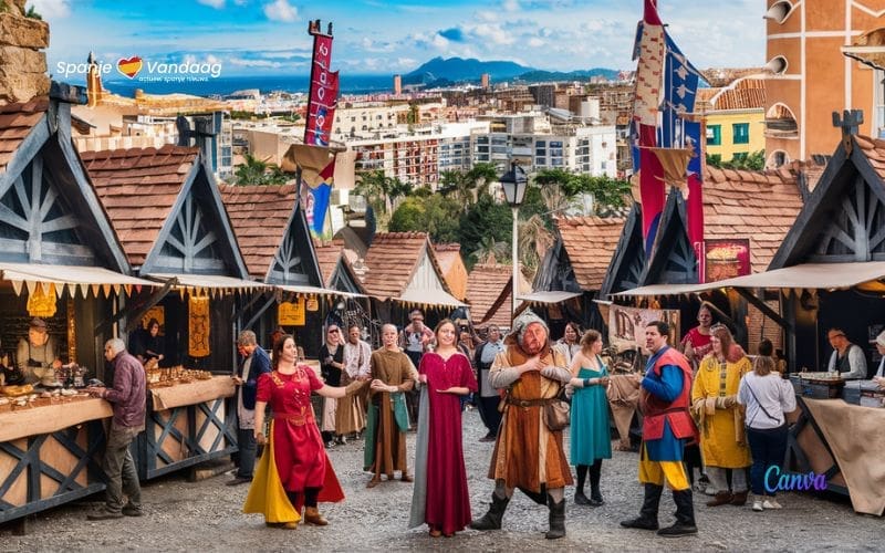 Benidorm viert opnieuw de middeleeuwse markt op 10, 11 en 12 mei