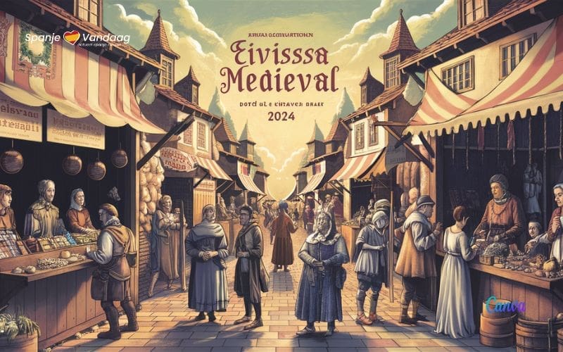 Terug in de tijd tijdens de middeleeuwse Markt in Ibiza-stad