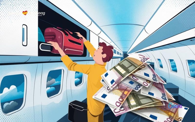 Spanje bestraft Ryanair, easyJet en Vueling met hoge boetes vanwege hun handbagage beleid