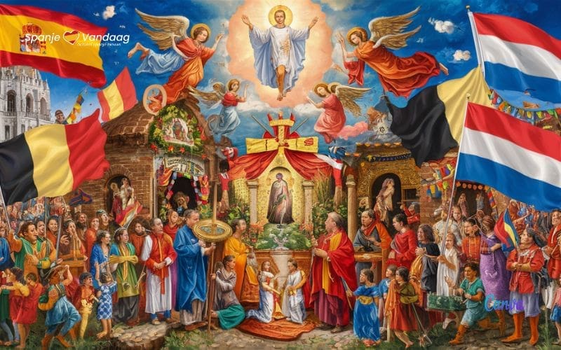 Spanje viert geen Hemelvaart en Pinksteren