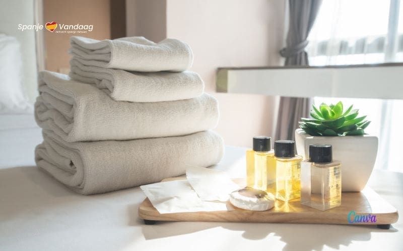 Deze artikelen worden het meest meegenomen door gasten uit hotelkamers