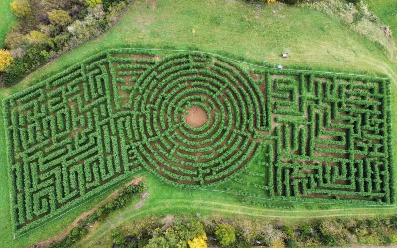 Het Labyrint van de Pyreneeën als spannende attractie in Huesca
