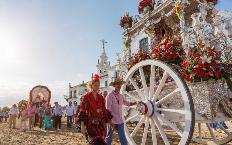 De betoverende pelgrimstocht “Romería del Rocío” in Andalusië