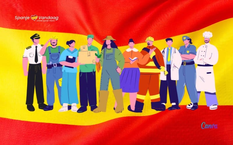 Aantal buitenlanders bij Spaanse Sociale Zekerheid is bijna 2,8 miljoen in april (2024)