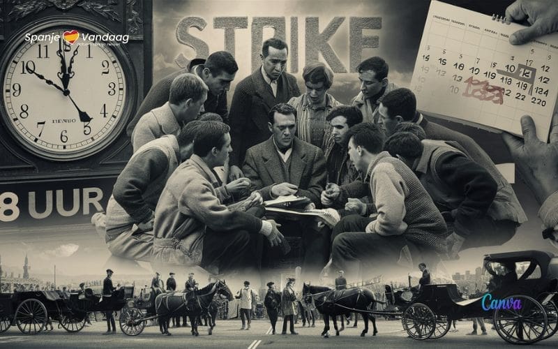 De legendarische staking waarmee ze in Spanje de werkdag van 8 uur kregen