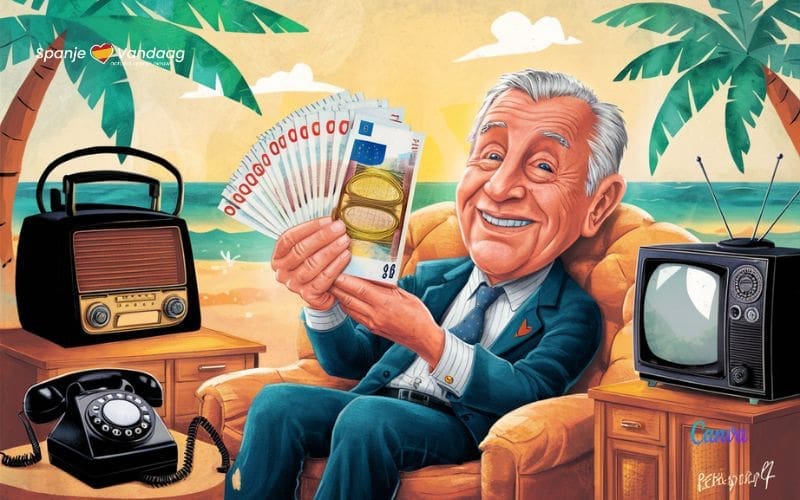 De extra zomer betaling voor gepensioneerden is opnieuw hoger geworden in Spanje