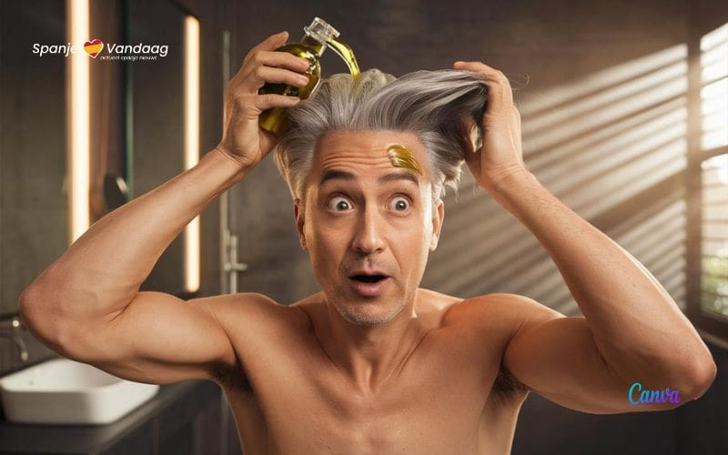 Het geheim van Spaanse olijfolie om grijs haar te bestrijden