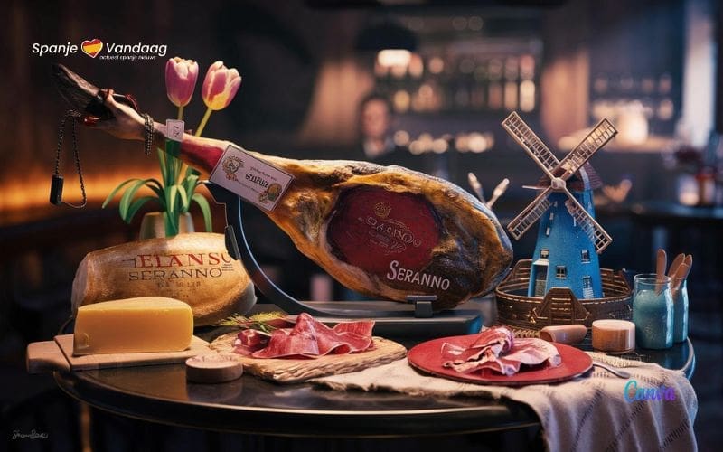 Spaanse Jamon Serrano producenten starten promotiecampagne in Nederland