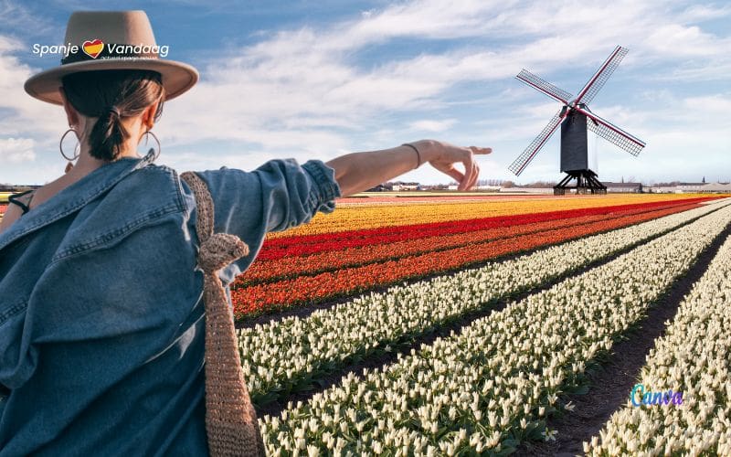 Nederland ontving 174.000 Spaanse toeristen in het eerste kwartaal van 2024