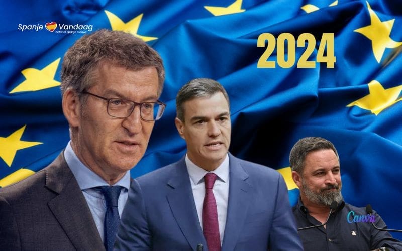 PP wint met 2 zetels verschil op de PSOE de Europese verkiezingen 2024
