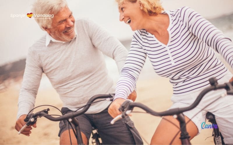 De helft van de 60-plussers in Spanje ziet zichzelf als een actieve persoon