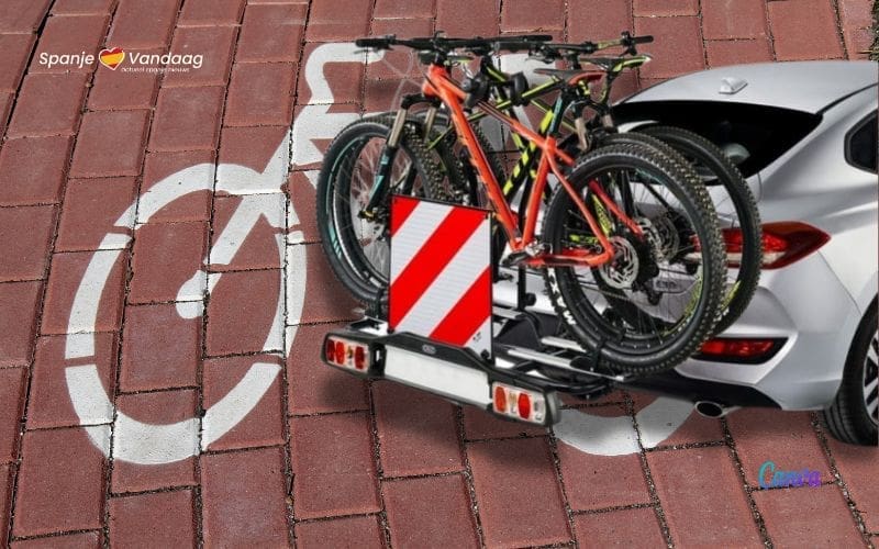 Voorkom 200 euro boete door de fiets correct op of achter de auto te vervoeren in Spanje