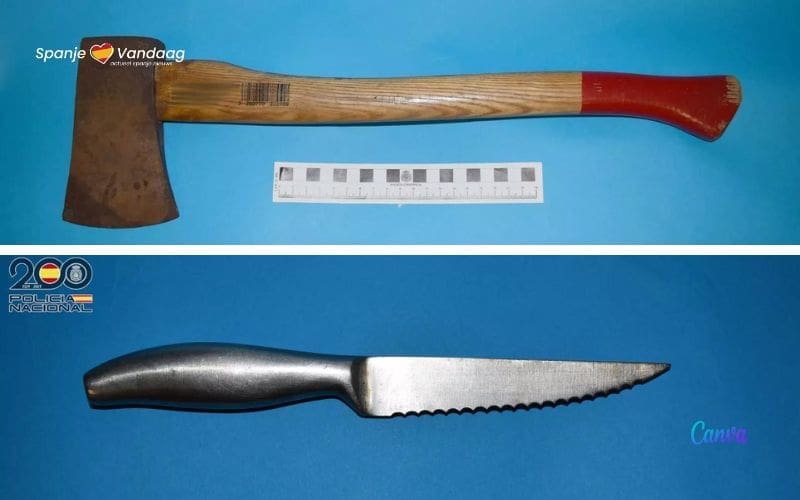 Man valt met bijl en mes collega’s aan in de haven van Ibiza