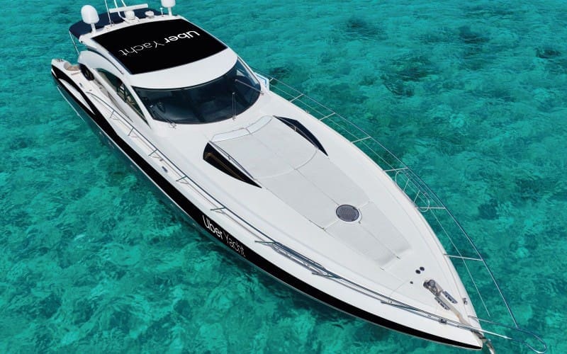 Deze zomer kun je een super-de-luxe Uber Yacht bestellen op Ibiza