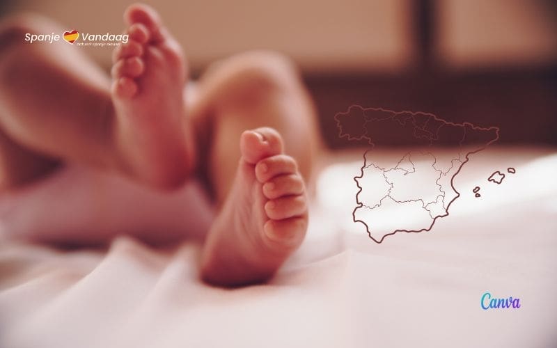 Meer baby’s geboren in Spanje in de eerste helft van 2024