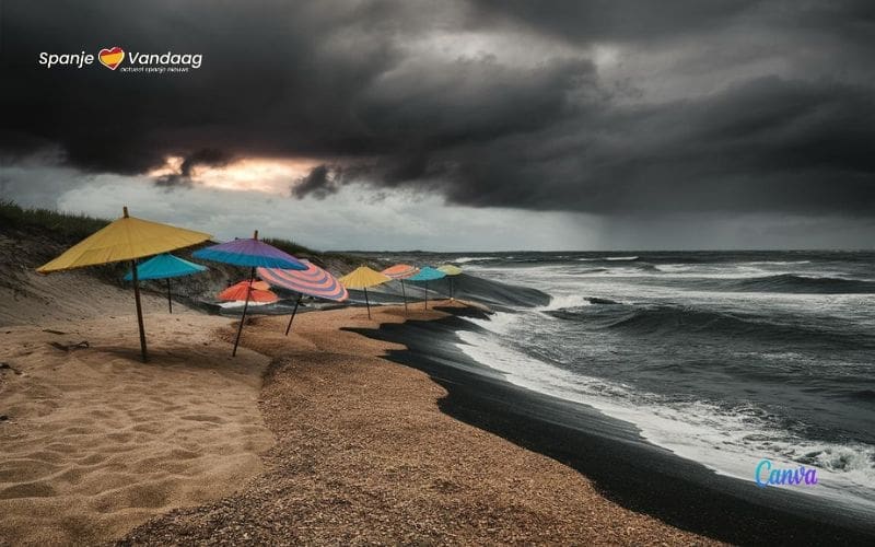 Alle buitenactiviteiten verboden vanwege hevige storm op Mallorca