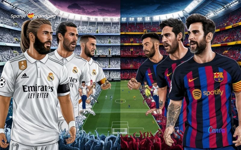 VOETBAL: Eerste klassieker of ‘el clásico’ tussen Real Madrid en FC Barcelona (UPDATE)