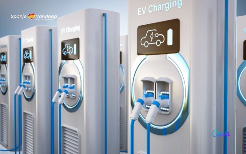 Spanje steeds dichter bij 40.000 oplaadpunten voor EV’s