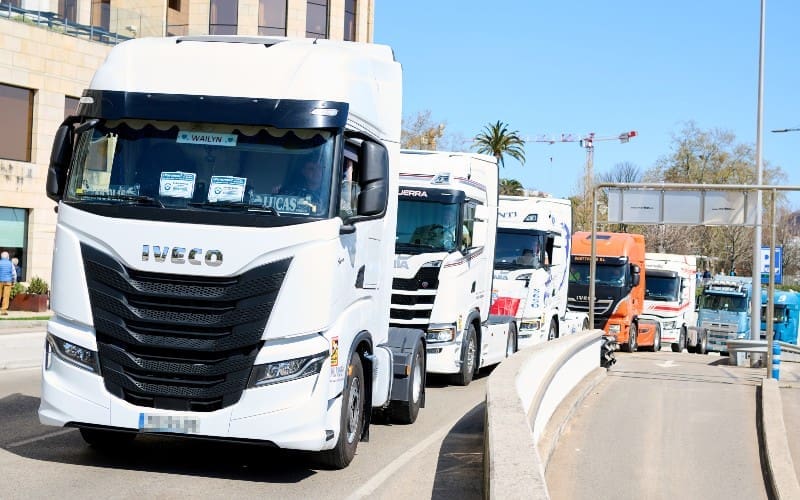 Transportstaking dreigt Black Friday en feestdagen te verstoren in Spanje (UPDATE)