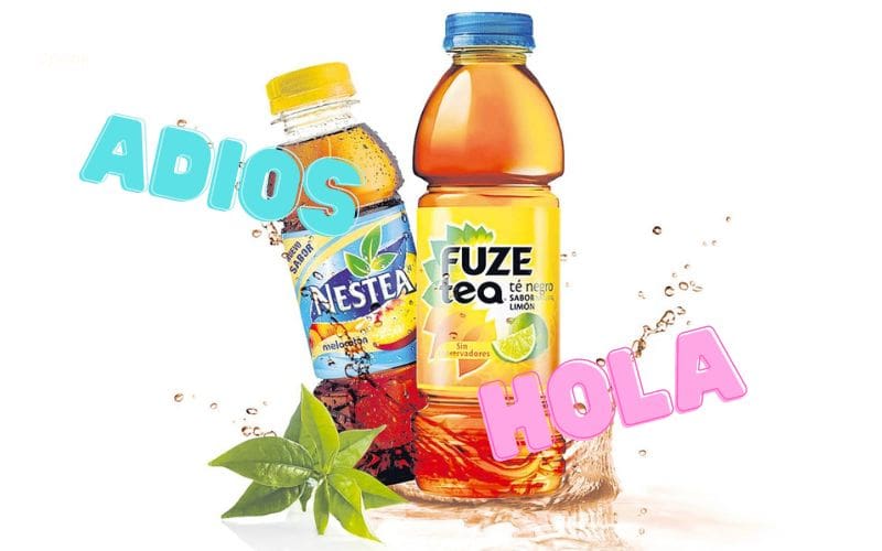 Adiós Nestea en bienvenidos Fuze Tea in Spanje (UPDATE)