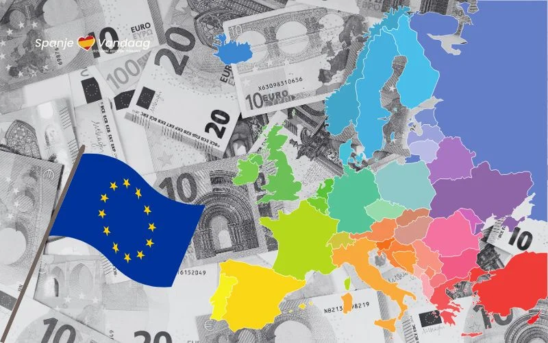 Spanjaarden betalen 17 procent meer belasting dan gemiddeld in de EU