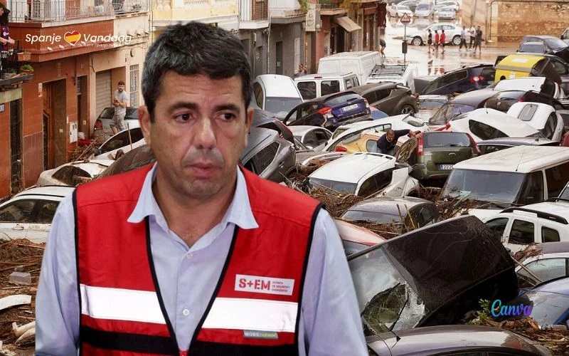 De crisis van de regionale premier Carlos Mazón in de schaduw van de DANA