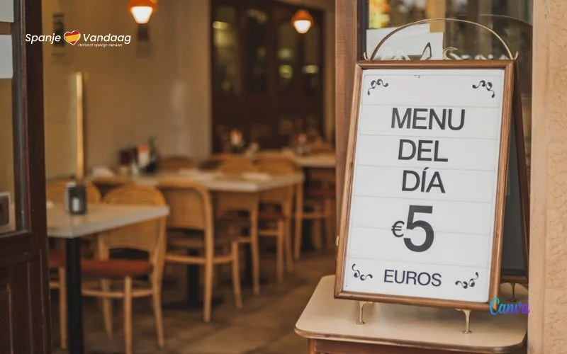 Ontdek de goedkoopste dagmenu’s in Spanje: voor minder dan 5 euro een complete maaltijd
