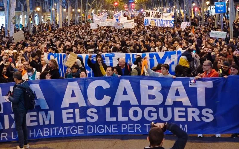 Huurprijzen in Barcelona stijgen met 70 procent in tien jaar wat vier keer sneller is dan salarissen in Spanje