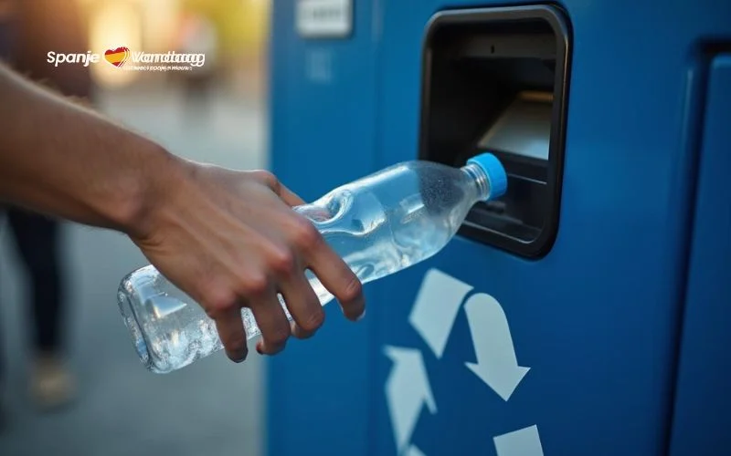 Spanje moet statiegeldsysteem voor plastic flessen invoeren in om Europese recyclingdoelen te halen