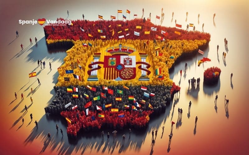 Spanje bereikt nieuw bevolkingsrecord in januari 2024 met 48,6 miljoen inwoners