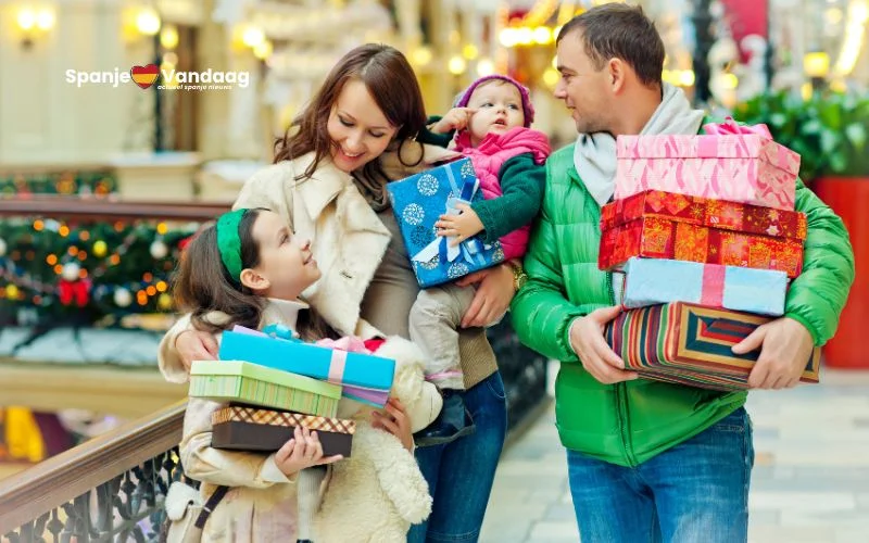 Spanjaarden geven gemiddeld een recordbedrag van 1081 euro per persoon uit tijdens kerst