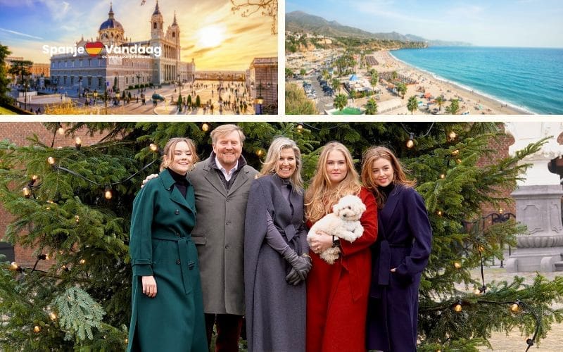 Nederlandse “vakantie”koning en familie maken van Spanje hun weekendbestemming