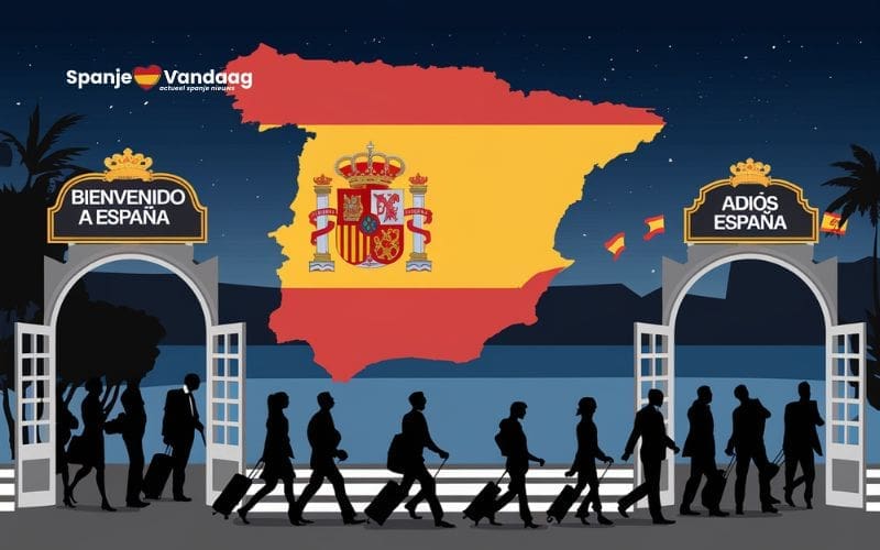 Spanje registreert in 2023 het op een na hoogste migratiesaldo van het afgelopen decennium