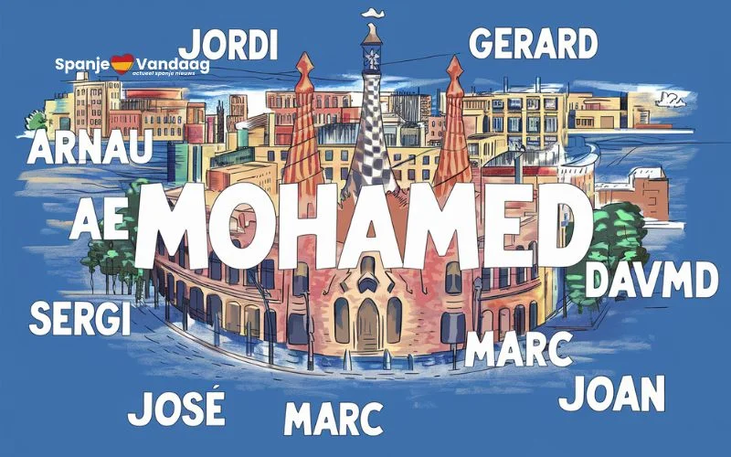 Naam Mohamed vaker gekozen dan sommige traditionele Catalaanse namen in Barcelona