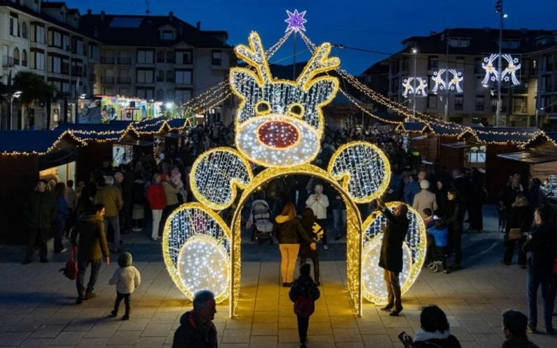 Noja in Cantabrië uitgeroepen tot Europees Kerstdorp 2025