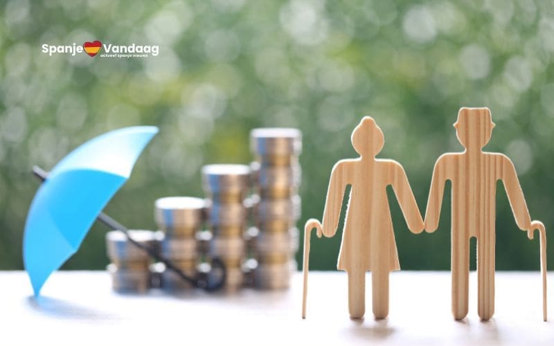 Pensioenen in Spanje stijgen in 2025 met gemiddeld 600 euro