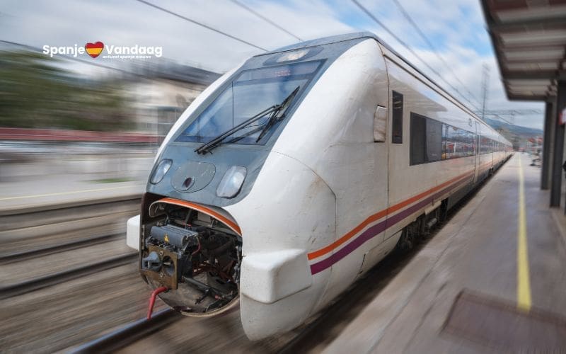 Herstel van treinverbindingen tussen Alicante, Valencia en Barcelona na stormschade