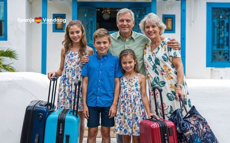 Kinderen in Spanje kiezen hun grootouders als favoriete reisgezelschap