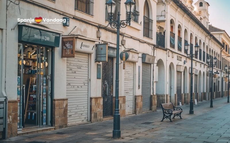 In 2024 zijn bijna 9000 kleinere winkels gesloten in Spanje