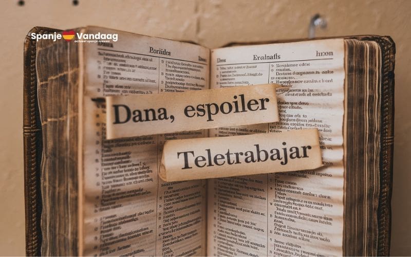 Nieuwe woorden zoals DANA, espóiler en teletrabajar toegevoegd aan het Spaanse woordenboek